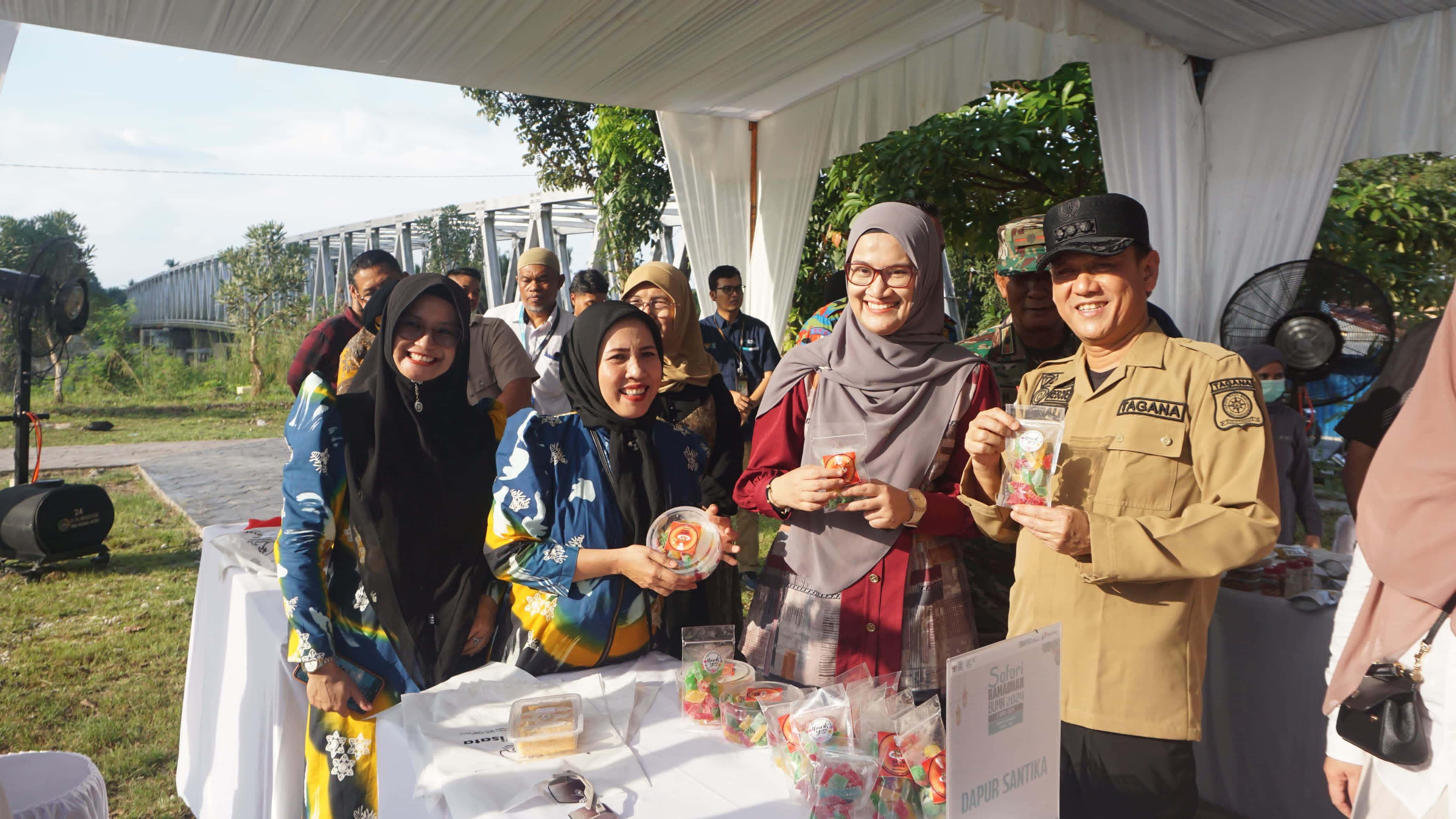 Kegiatan pasar bahan pokok murah di Kampar