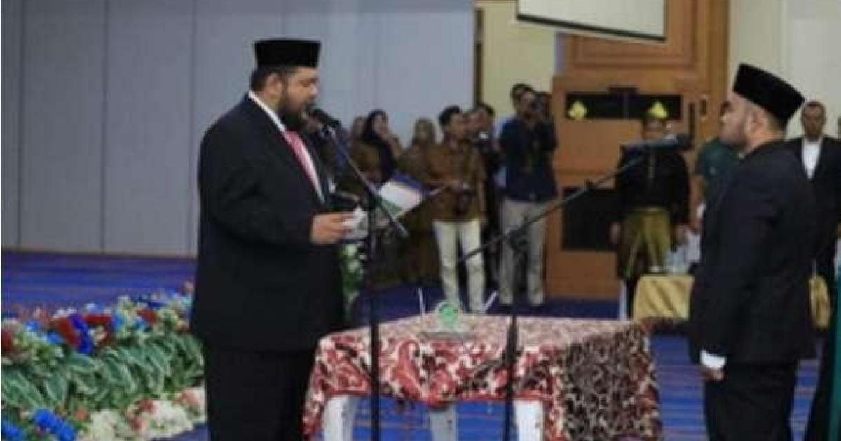 Ketua DPRD Rohul Lantik PAW Anggota